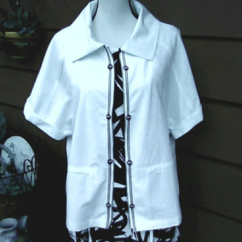 Zenergy by Chico's White Jacket